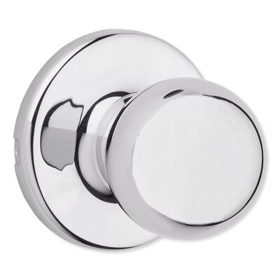 Kwikset Polo Passage Knob, Polished Chrome